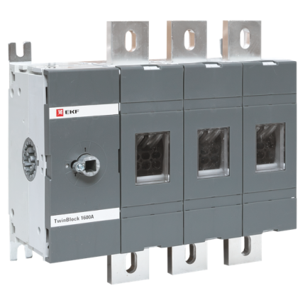 Рубильник 2500A 3P без рукоятки управления TwinBlock EKF