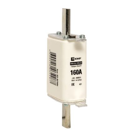Плавкая вставка ППН-33 160/160А габарит 0 EKF