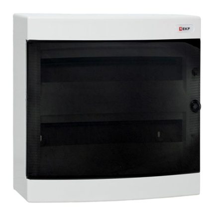 Щит распределительный навесной "Unix" прозрачная дверь 2х18 модулей IP41 EKF PROxima