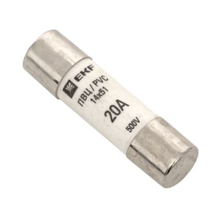 Плавкая вставка цилиндрическая ПВЦ (14х51) 20А EKF