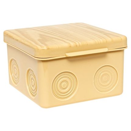 Коробка распределительная КМР-030-035 пылевлагозащищенная без мембранных вводов (80х80х50) светлое дерево EKF PROxima