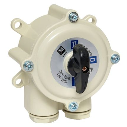Пакетный переключатель ПП 3-16/Н2 М2 пл. IP56 EKF PROxima