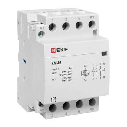 Контактор модульный КМ 16А 3NО+NC (3 мод.) EKF PROxima