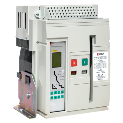 Выключатель воздушный автоматический ВА-450 1600/1600А 4P 65кА стационарный v2 EKF