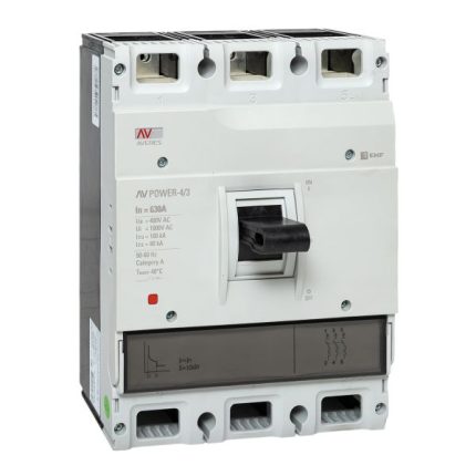 Автоматический выключатель AV POWER-4/3 630А 100kA TR EKF AVERES