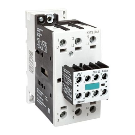 Комплект КМЭ 60А 230В АС с дополнительными контактами 2НО+2НЗ EKF AVERES