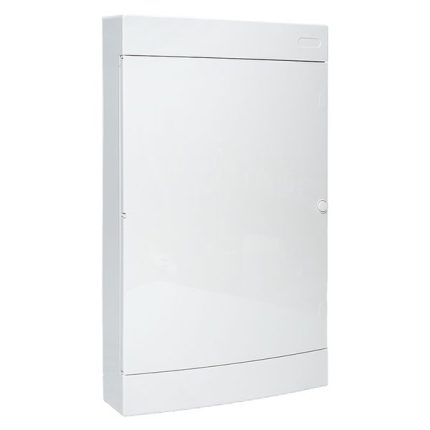 Щит комбинированный "Unix" белая дверь (2х18 модулей + 1 монтажная плата) IP41