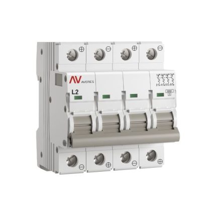 Выключатель автоматический AV-6 DC 4P 2A (L) 6kA EKF AVERES