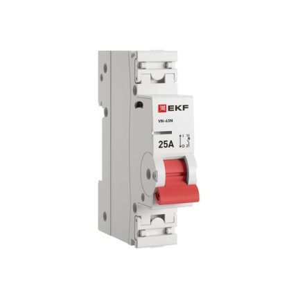 Выключатель нагрузки 1P 25А ВН-63N EKF PROxima