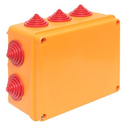 Коробка огнестойкая E90 150х110х70мм, с клеммником 10 полюсов 1,5-6 мм2 IP55 EKF