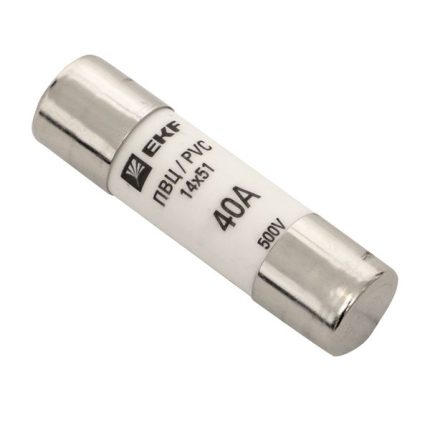 Плавкая вставка цилиндрическая ПВЦ (14х51) 40А EKF