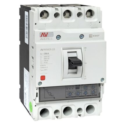 Автоматический выключатель AV POWER-2/3 250А 100kA ETU2.0 EKF AVERES