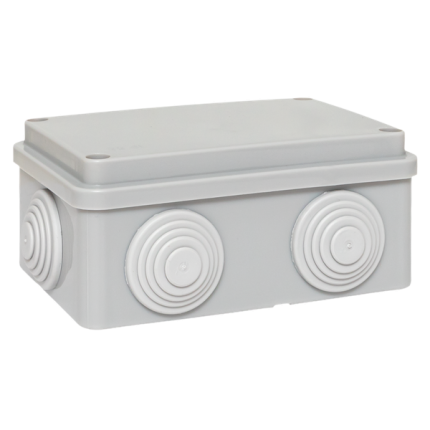 Коробка распределительная КМР-050-048 пылевлагозащитная, 6 мембранных вводов, уплотнительный шнур (120х80х50) EKF PROxima