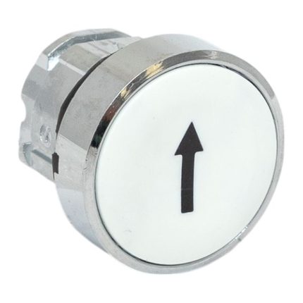 Исполнительный механизм кнопки XB4 белый плоский возвратный без фиксации, стрелка IP65 EKF