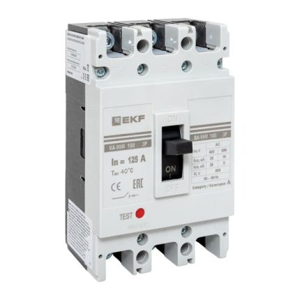 Выключатель автоматический ВА-99М 100/125А 3P 35кА EKF