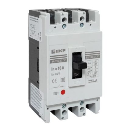 Выключатель автоматический ВА-99М 63/16А 3P 25кА EKF