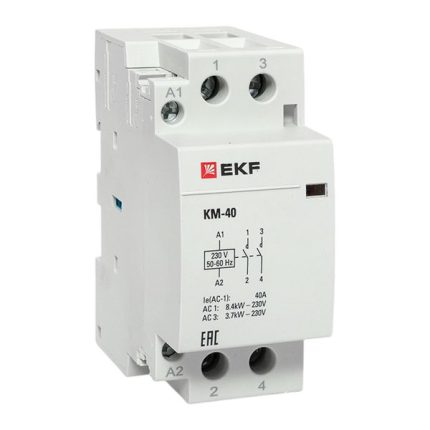 Контактор модульный КМ 40А 2NО (2 мод.) EKF PROxima