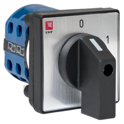Переключатель кулачковый ПК-1-121 25А 1P «0-1-2-3» IP65 EKF