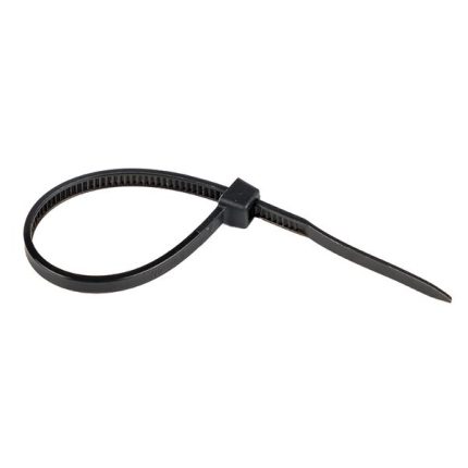 Хомут нейлоновый черный (2,5х100) (100шт.) EKF Basic