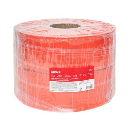 Термоусаживаемая трубка ТУТ нг 120/60 красная рулон EKF PROxima